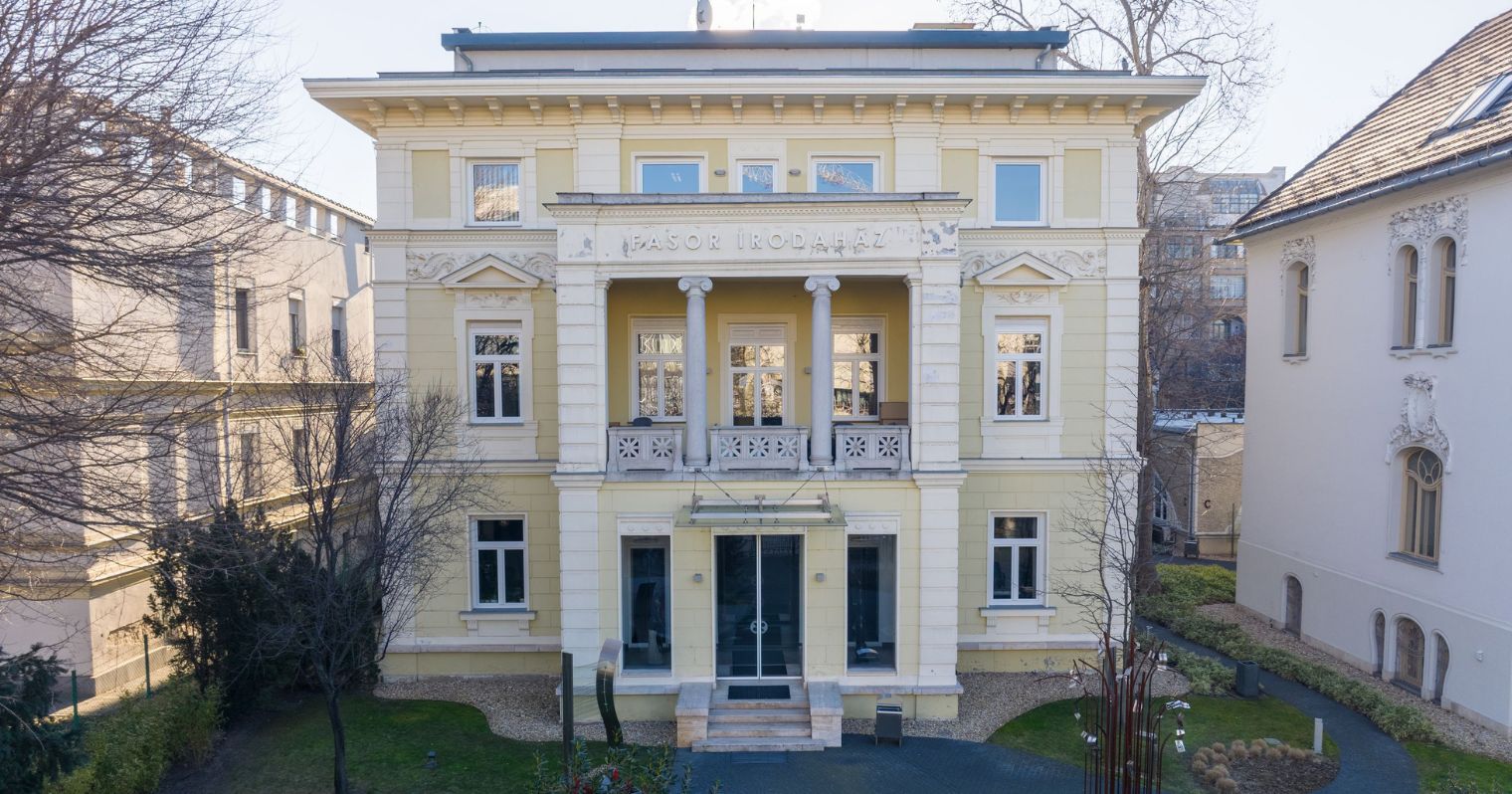 A Klösz-villa épülete, amelyben a Nemzeti Fotóművészeti Múzeum fog nyílni.