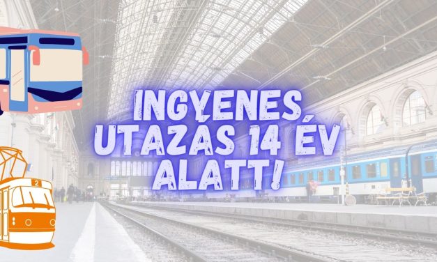 Ingyenes utazás a 14 év alattiaknak március 1-től