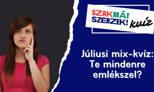 Júliusi mix-kvíz: Te mindenre emlékszel?