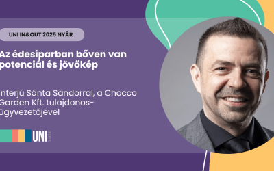 Az édesiparban bőven van potenciál és jövőkép – interjú Sánta Sándorral, a Chocco Garden Kft. tulajdonos-ügyvezetőjével