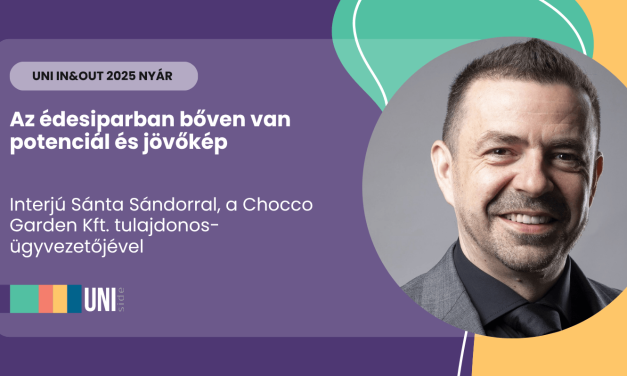 Az édesiparban bőven van potenciál és jövőkép – interjú Sánta Sándorral, a Chocco Garden Kft. tulajdonos-ügyvezetőjével