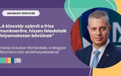 „A kincstár számít a friss munkaerőre, hiszen feladataik folyamatosan bővülnek” – interjú Kreutzer Richárddal, a Magyar Államkincstár elnökhelyettesével