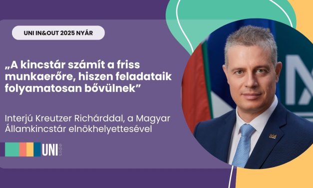 „A kincstár számít a friss munkaerőre, hiszen feladataik folyamatosan bővülnek” – interjú Kreutzer Richárddal, a Magyar Államkincstár elnökhelyettesével