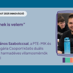 „Itt törődnek is velem” – Diákinterjú János Szabolccsal, a Pécsi Tudományegyetem Műszaki és Informatikai Kar és az E.ON Hungária Csoport közös duális képzésének harmadéves villamosmérnök hallgatójával