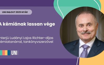 A kémiának lassan vége – Interjú Ludányi Lajos Richter-díjas kémiatanárral, tankönyvszerzővel
