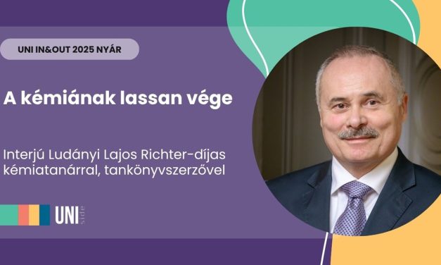 A kémiának lassan vége – Interjú Ludányi Lajos Richter-díjas kémiatanárral, tankönyvszerzővel