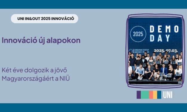 Innováció új alapokon – Két éve dolgozik a jövő Magyarországáért a NIÜ