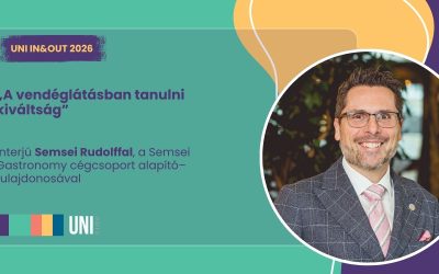 „A vendéglátásban tanulni kiváltság” – interjú Semsei Rudolffal