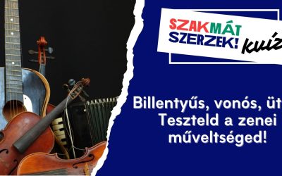 Billentyűs, vonós, ütős – Teszteld a zenei műveltséged!