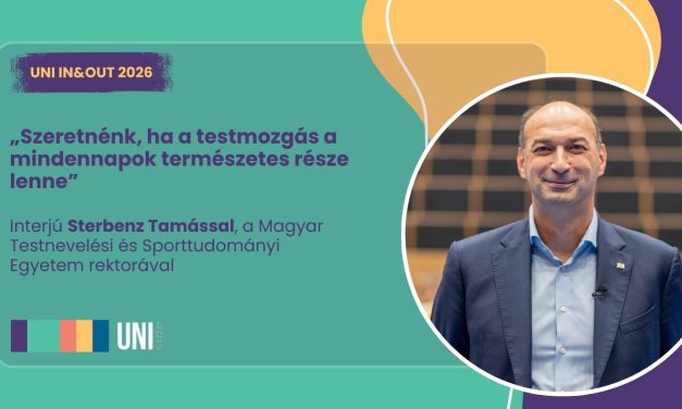 „Szeretnénk, ha a testmozgás a mindennapok természetes része lenne” – interjú Sterbenz Tamással