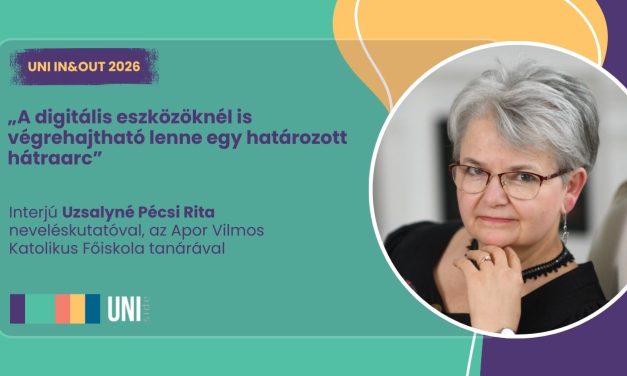 „A digitális eszközöknél is végrehajtható lenne egy határozott hátraarc” – interjú Uzsalyné Pécsi Rita neveléskutatóval