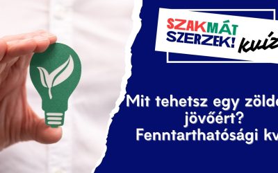 Mit tehetsz egy zöldebb jövőért? – Fenntarthatósági kvíz
