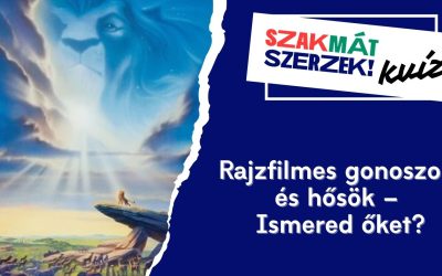 Rajzfilmes gonoszok és hősök – Ismered őket?