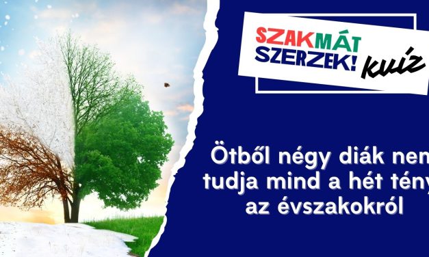 Ötből négy diák nem tudja mind a hét tényt az évszakokról