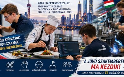WorldSkills Shanghai: ahol a szakmák legjobbjai versenyeznek