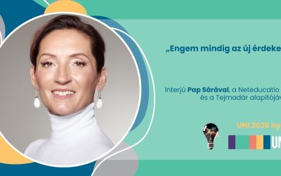„Engem mindig az új érdekelt” – interjú Pap Sárával, a Neteducatio Kft. és a Tejmadár alapítójával