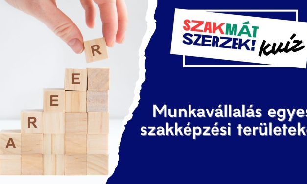 Munkavállalás egyes szakképzési területeken