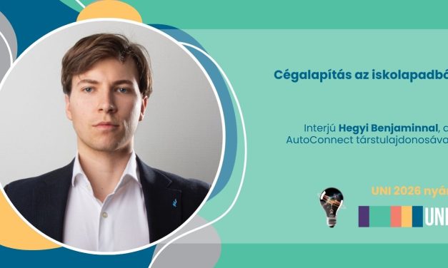 Cégalapítás az iskolapadból – interjú Hegyi Benjaminnal, az AutoConnect társtulajdonosával