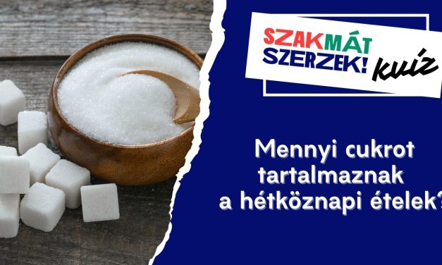 Mennyi cukrot tartalmaznak a hétköznapi ételek?