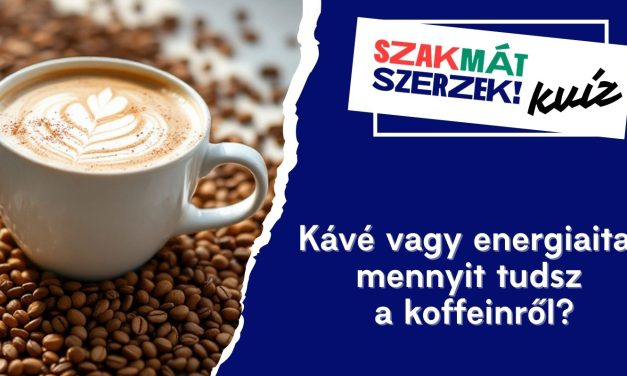 Kávé vagy energiaital: mennyit tudsz a koffeinről?
