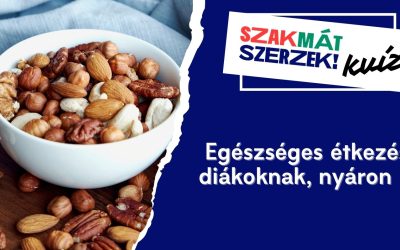 Egészséges étkezés diákoknak, nyáron is