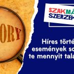 Híres történelmi események sorrendje: te mennyit találsz el jól?