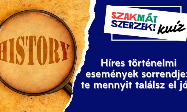 Híres történelmi események sorrendje: te mennyit találsz el jól?