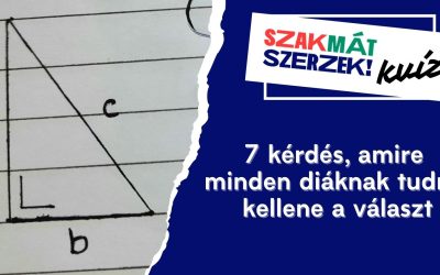 7 kérdés, amire minden diáknak tudnia kellene a választ