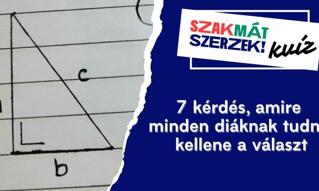 7 kérdés, amire minden diáknak tudnia kellene a választ