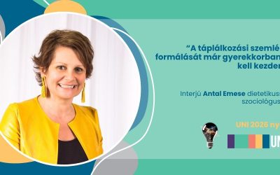 „A táplálkozási szemlélet formálását már gyerekkorban el kell kezdeni” – interjú Antal Emese dietetikussal, szociológussal