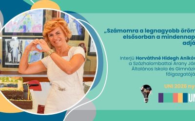„Számomra a legnagyobb örömöt elsősorban a mindennapok adják” – Interjú Horváthné Hidegh Anikóval