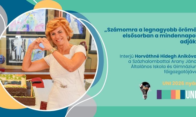 „Számomra a legnagyobb örömöt elsősorban a mindennapok adják” – Interjú Horváthné Hidegh Anikóval
