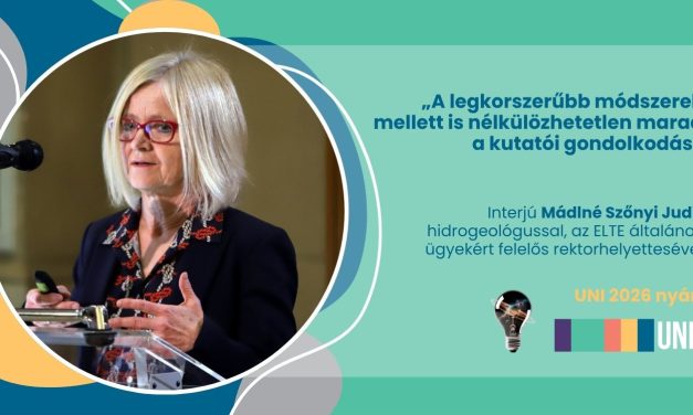 „A legkorszerűbb módszerek mellett is nélkülözhetetlen marad a kutatói gondolkodás” – Interjú Mádlné Szőnyi Judittal